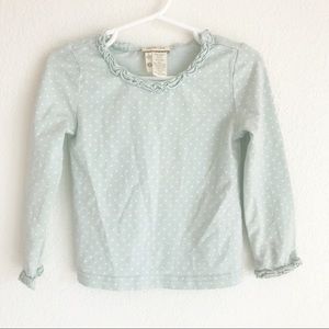 MATILDA JANE Hello Lovely Minty Green Polka Top